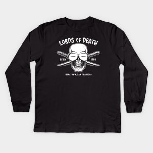 Lords of Death (Black Print) Kids Long Sleeve T-Shirt